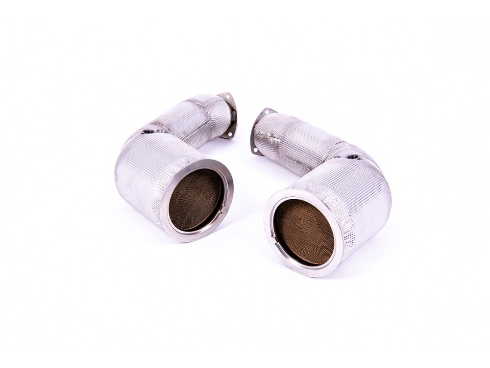 Wydech Milltek Audi SQ7 / SQ8 / RS Q8 4.0 TFSI Downpipe ze sportowym katalizatorem - SSXAU901 Milltek Audi SQ7 / SQ8 / RS Q8 4.0 TFSI Downpipe with sport catalytic converter Exhaust