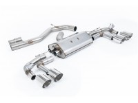 Milltek Sport Audi S3 8Y Sportback 2.0 TSI GPF-back Non-resonated Exhaust