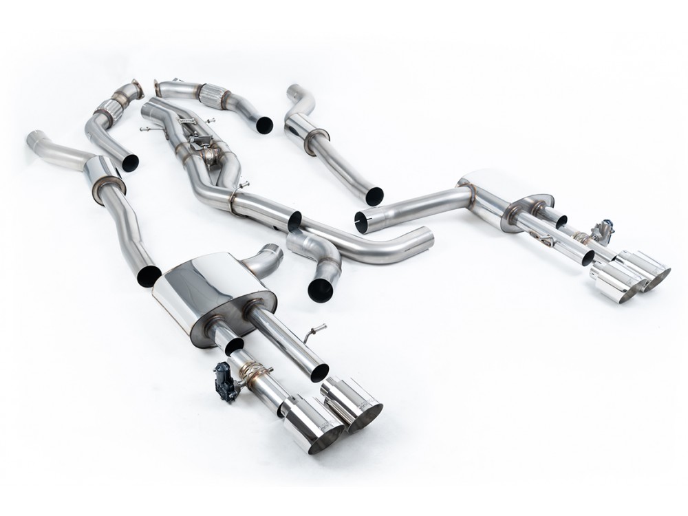 Exhaust Milltek Audi S8 D5 4.0 TFSI GPF-back Resonated - SSXAU943 Exhaust Milltek Audi S8 D5 4.0 TFSI GPF-back Resonated - SSXAU943