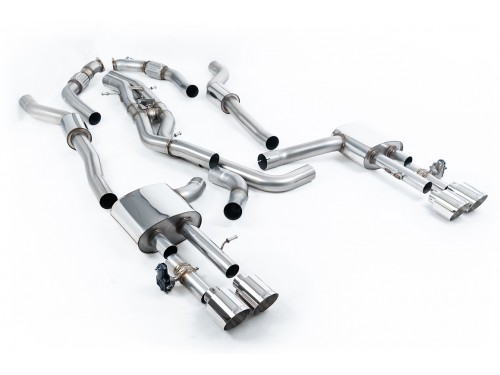 Milltek Sport Audi S8 D5 4.0 TFSI GPF-back Resonated Exhaust