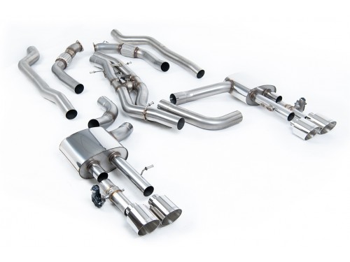 Milltek Sport Audi S8 D5 4.0 TFSI GPF-back Non-resonated Exhaust