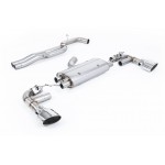 Milltek Sport Audi TT RS Mk3 2.5 TFSI Cat-back Non-resonated 80mm Exhaust