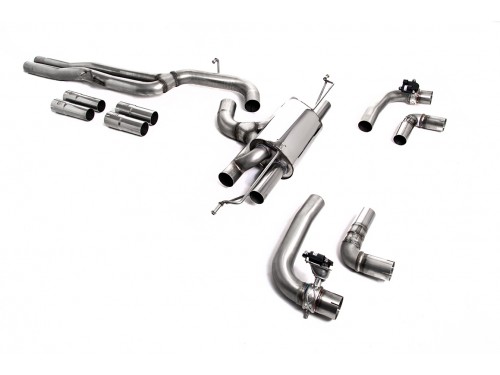 Milltek Sport Audi RS3 8Y Sedan GPF-back Non-Resonated RACE Exhaust