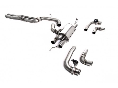 Milltek Sport Audi RS3 8Y Sportback GPF-back Non-Resonated RACE Exhaust