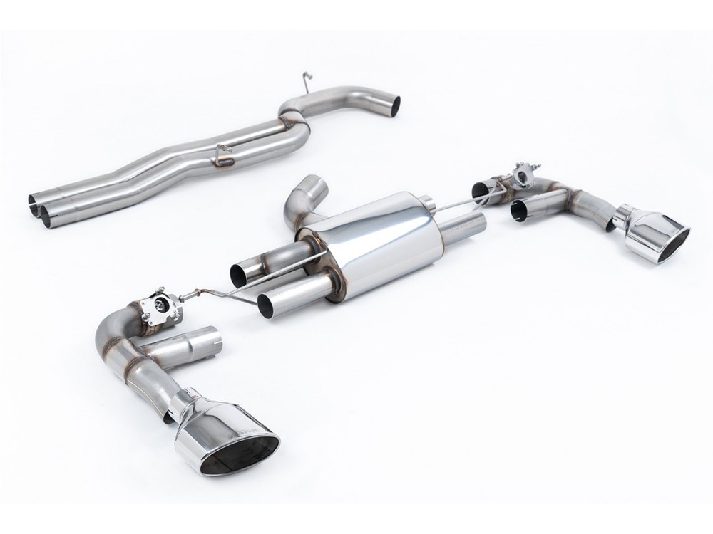 Wydech Milltek Audi RS3 8V Sportback 2017+ Cat-back Non-resonated RACE 80mm - SSXAU979 Milltek Audi RS3 8V Sportback 2017+ Cat-back Non-resonated RACE 80mm Exhaust