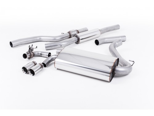 Milltek Sport BMW 428i F32/F33 Cat-back Resonated Exhaust