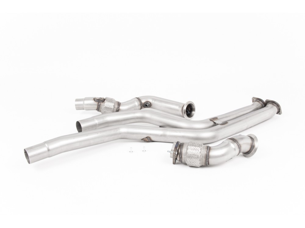 Wydech Milltek BMW F87 M2 Competition Downpipe + GPF Bypass De-cat - SSXBM1094 Milltek BMW F87 M2 Competition Downpipe + GPF/OPF Bypass De-cat Exhaust