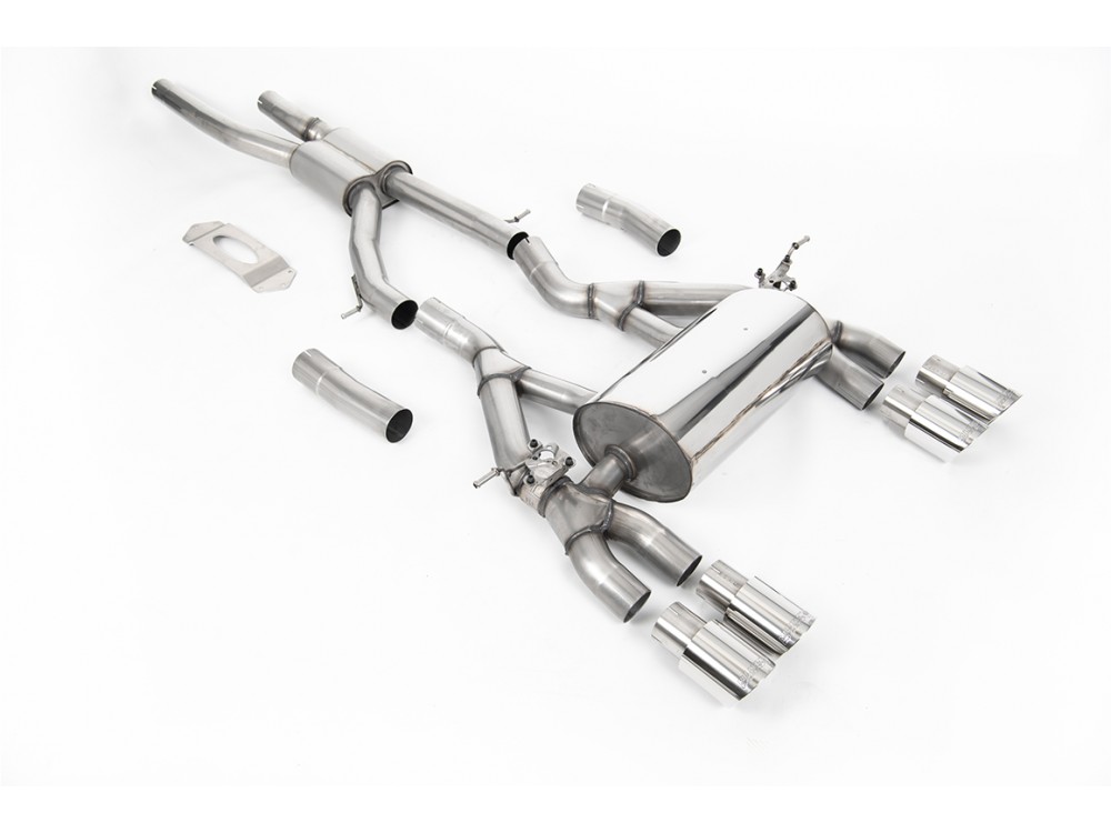 Exhaust Milltek BMW M3/M4 F80/F82 Competition GPF-back Race - SSXBM1117 Exhaust Milltek BMW M3/M4 F80/F82 Competition GPF-back Race - SSXBM1117