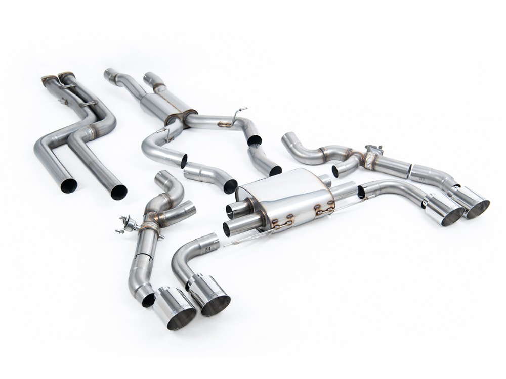 Exhaust Milltek BMW X3M / X4M F97/F98 Cat-back Non-Resonated - SSXBM1199 Exhaust Milltek BMW X3M / X4M F97/F98 Cat-back Non-Resonated - SSXBM1199