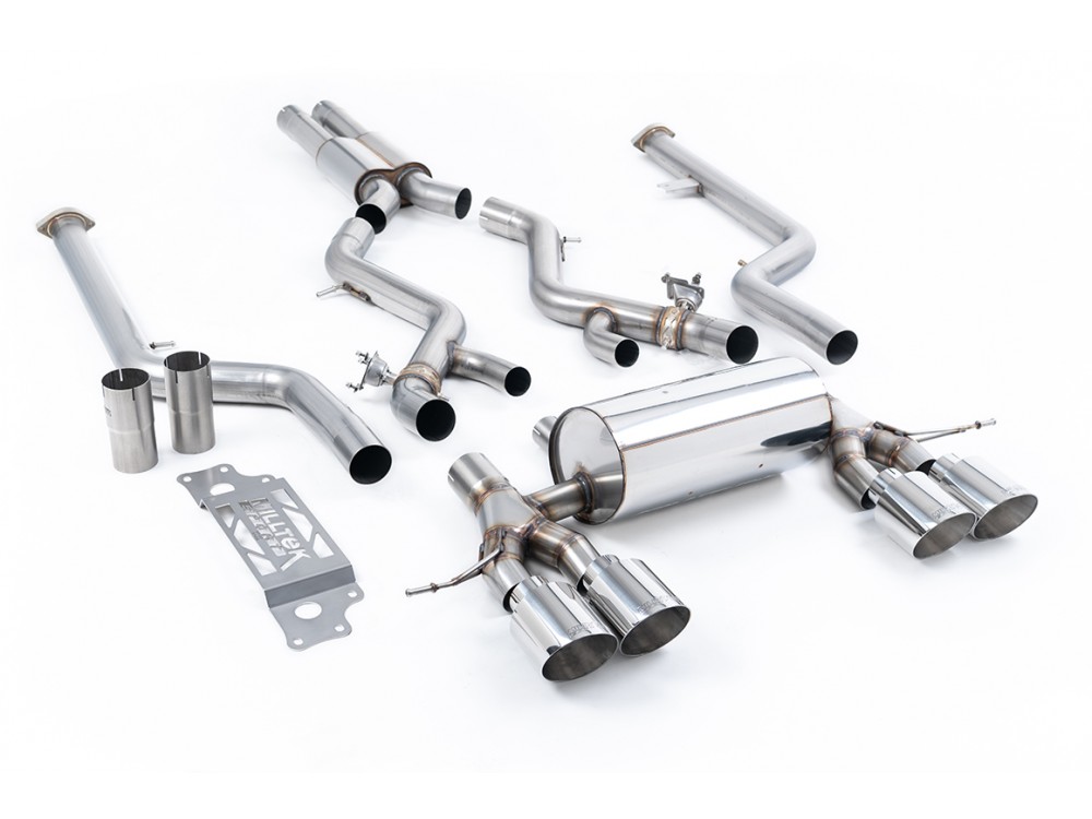 Exhaust Milltek BMW M2 G87 Cat-back Resonated- Wydechowe.pl - SSXBM1286 Exhaust Milltek BMW M2 G87 Cat-back Resonated- Wydechowe.pl - SSXBM1286