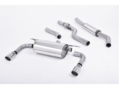 Milltek Sport BMW 328i F30/F31 Cat-back Resonated Exhaust