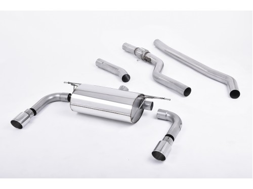 Milltek Sport BMW 328i F30/F31 Cat-back Non-resonated Exhaust