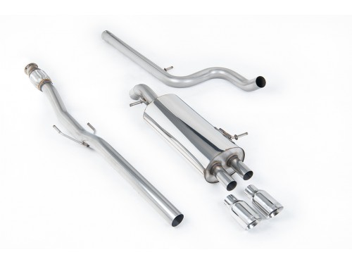 Milltek Sport Citroen DS3 1.6 THP Cat-back Non-resonated Exhaust