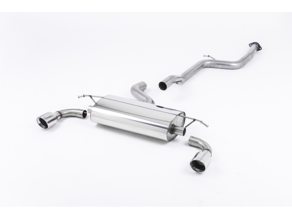 Exhaust Milltek Ford Focus ST 225 MK2 Cat-back Non-resonated - SSXFD042 Exhaust Milltek Ford Focus ST 225 MK2 Cat-back Non-resonated - SSXFD042
