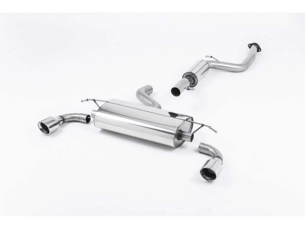 Exhaust Milltek Ford Focus ST 225 MK2 Cat-back Resonated - SSXFD043 Exhaust Milltek Ford Focus ST 225 MK2 Cat-back Resonated - SSXFD043