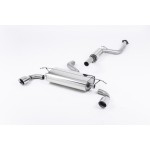 Milltek Sport Ford Focus ST 225 MK2 Cat-back Resonated Exhaust