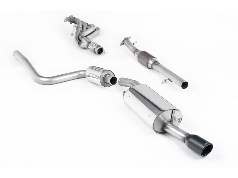 Exhaust Milltek Ford Fiesta Mk6 ST 150 Full System (with a sport catalytic converter Hi-Flow) Resonated - SSXFD055 Exhaust Milltek Ford Fiesta Mk6 ST 150 Full System (with a sport catalytic converter Hi-Flow) Resonated - SSXFD055