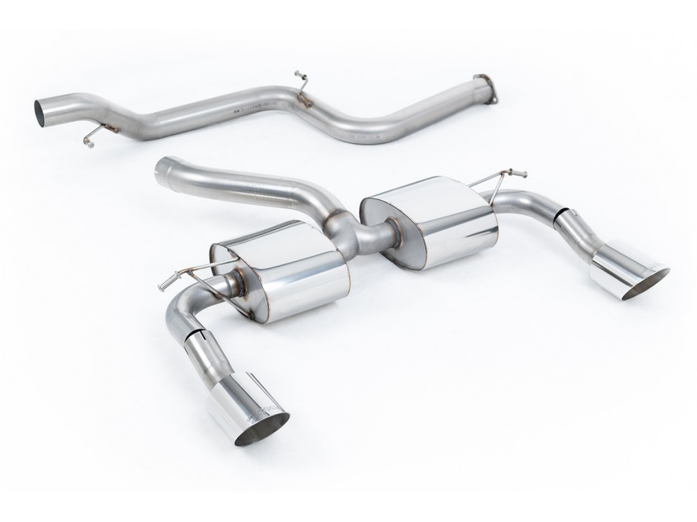 Exhaust Milltek Ford Focus RS MK2 Cat-back Non-resonated - SSXFD068 Exhaust Milltek Ford Focus RS MK2 Cat-back Non-resonated - SSXFD068