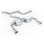 Milltek Sport Ford Focus RS MK2 Cat-back Non-resonated Exhaust