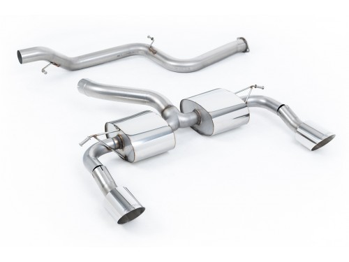 Milltek Sport Ford Focus RS MK2 Cat-back Non-resonated Exhaust