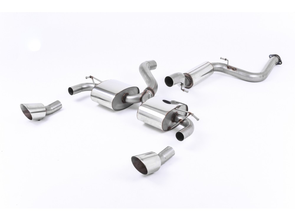 Exhaust Milltek Ford Focus RS MK2 Cat-back Resonated - SSXFD070 Exhaust Milltek Ford Focus RS MK2 Cat-back Resonated - SSXFD070