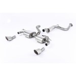 Milltek Sport Ford Focus RS MK2 Cat-back Resonated Exhaust