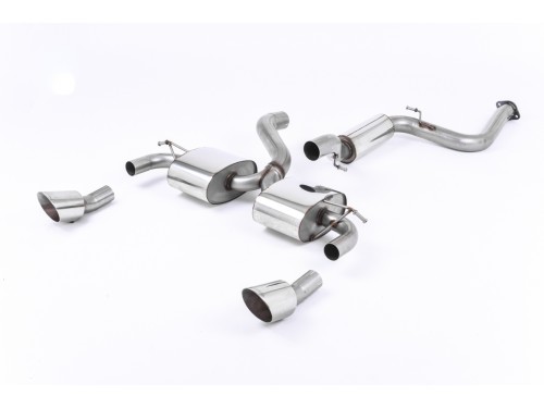 Milltek Sport Ford Focus RS MK2 Cat-back Resonated Exhaust