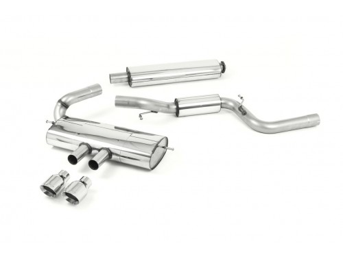 Milltek Sport Ford Focus ST MK3 Cat-back Resonated (EC) Exhaust