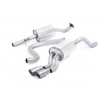 Milltek Sport Ford Fiesta 1.0 EcoBoost Cat-back Resonated Exhaust