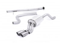 Milltek Sport Ford Fiesta 1.0 EcoBoost Cat-back Non-resonated Exhaust