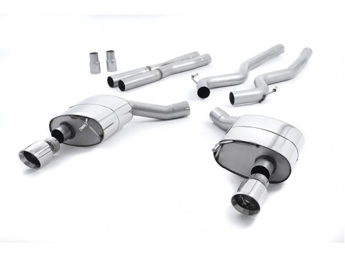 Milltek Sport Ford Mustang GT 5.0 S550 15-17 Cat-back Dual-Outlet Non-resonated Exhaust