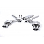 Milltek Sport Ford Mustang GT 5.0 S550 15-17 Cat-back Quad-Outlet Resonated (EC) Exhaust