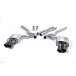 Milltek Sport Ford Mustang GT 5.0 S550 15-17 Cat-back Quad-Outlet Non-resonated Exhaust