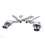 Milltek Sport Ford Mustang GT 5.0 S550 15-17 Cat-back Quad-Outlet Non-resonated Exhaust