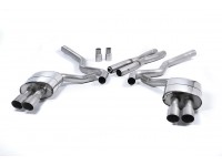 Milltek Sport Ford Mustang GT 5.0 S550 15-17 Cat-back Quad-Outlet Non-resonated Exhaust