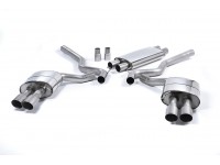 Milltek Sport Ford Mustang GT 5.0 S550 15-17 Cat-back Quad-Outlet Resonated (EC) Exhaust