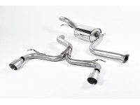 Milltek Sport Ford Focus ST 225 MK2 Cat-back Race 3" Exhaust
