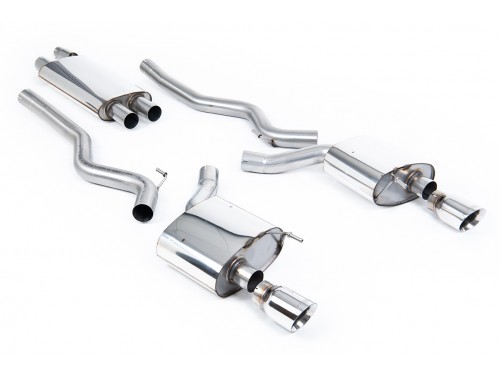 Milltek Sport Ford Mustang 2.3 EcoBoost Cat-back Resonated (EC) Exhaust