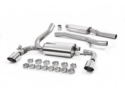 Milltek Sport Ford Focus RS MK3 Cat-back Resonated Exhaust