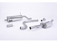 Milltek Sport Ford Fiesta MK8 1.0 EcoBoost Cat-back Resonated Exhaust