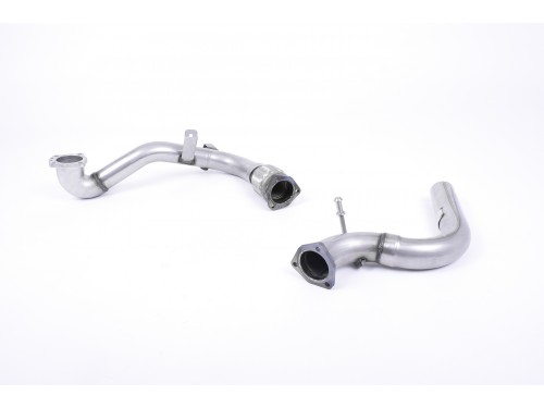 Milltek Sport Ford Fiesta MK8 1.0 EcoBoost Downpipe De-cat Exhaust