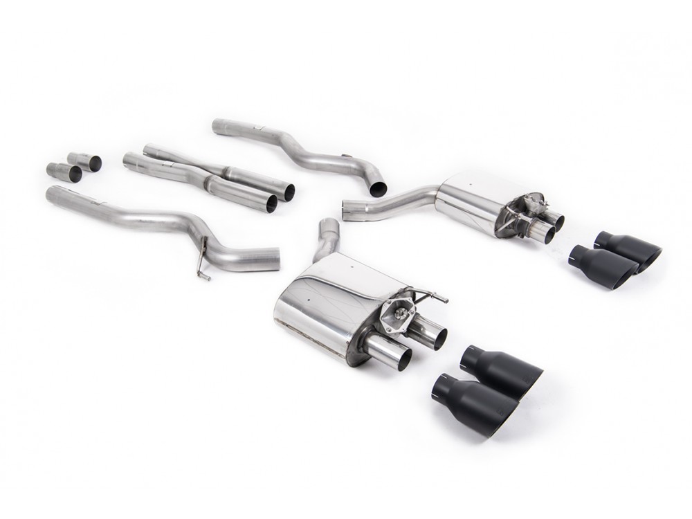 Wydech Milltek Ford Mustang GT 5.0 S550 18+ Cat-back Quad-Outlet Valved - SSXFD283 Milltek Ford Mustang GT 5.0 S550 18+ Cat-back Quad-Outlet Valved Exhaust