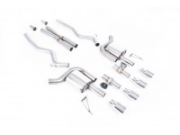 Wydech Milltek Sport Ford Mustang 5.0 V8 S650 2023+ Cat-back Valved Non-Resonated X-Pipe Milltek Sport Ford Mustang 5.0 V8 S650 2023+ Cat-back Valved Non-Resonated X-Pipe Exhaust