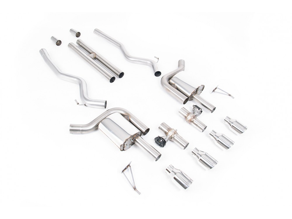Wydech Milltek Ford Mustang 5.0 V8 S650 2023+ Cat-back Valved Non-Resonated H-Pipe - SSXFD429 Milltek Ford Mustang 5.0 V8 S650 2023+ Cat-back Valved Non-Resonated H-Pipe Exhaust