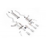 Milltek Sport Ford Mustang 5.0 V8 S650 2023+ Cat-back Valved Non-Resonated H-Pipe Exhaust