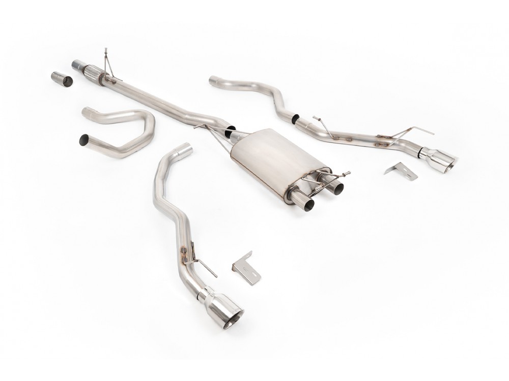 Exhaust Milltek Ford Ranger 2.3 PHEV 2023+ Cat-back Raptor Style - SSXFD536 Exhaust Milltek Ford Ranger 2.3 PHEV 2023+ Cat-back Raptor Style - SSXFD536
