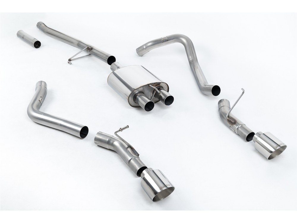 Exhaust Milltek Jeep Gladiator 3.6 V6 Cat-back Side Exit - SSXJP101 Exhaust Milltek Jeep Gladiator 3.6 V6 Cat-back Side Exit - SSXJP101