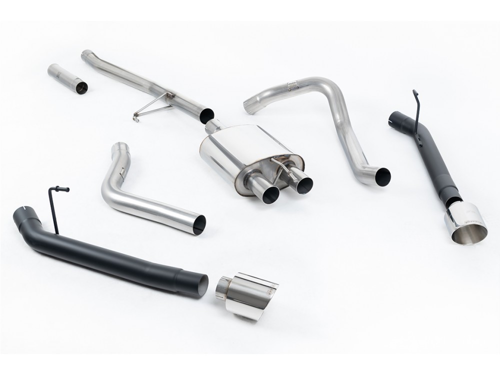 Exhaust Milltek Jeep Gladiator 3.6 V6 Cat-back Rear Exit - SSXJP106 Exhaust Milltek Jeep Gladiator 3.6 V6 Cat-back Rear Exit - SSXJP106