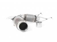 Milltek New Mini Mk3 (F55) Mini Cooper S 2.0 Turbo - 5 Door Hatch (UK and European models) - LCI with GPF/OPF Only (2019-2026) Large Bore Downpipe and Hi-Flow Sports Cat SSXM451