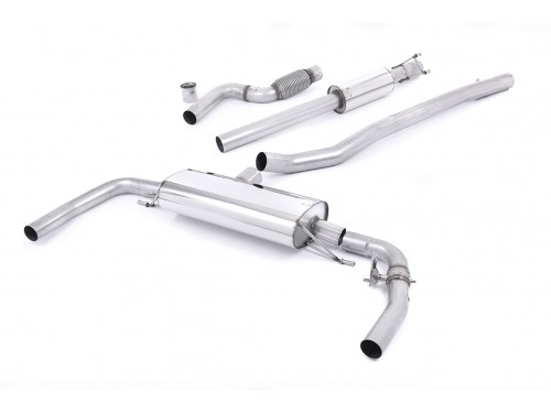 Milltek Sport Mercedes CLA 45 AMG Cat-back Resonated (EC) Exhaust